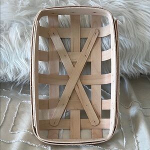 Dresden & Company handmade basket for napkins or utensils etc NEW